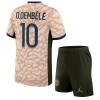 Officiële Voetbalshirt + Korte Broek Paris Saint-Germain O. Dembele 10 Vierde Jordan 2023-24 - Kids